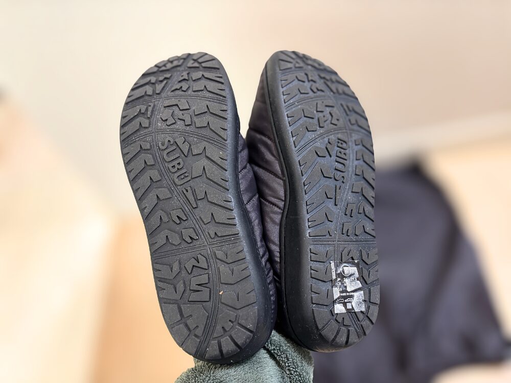 SUBUサンダルデザイン（底面）の画像