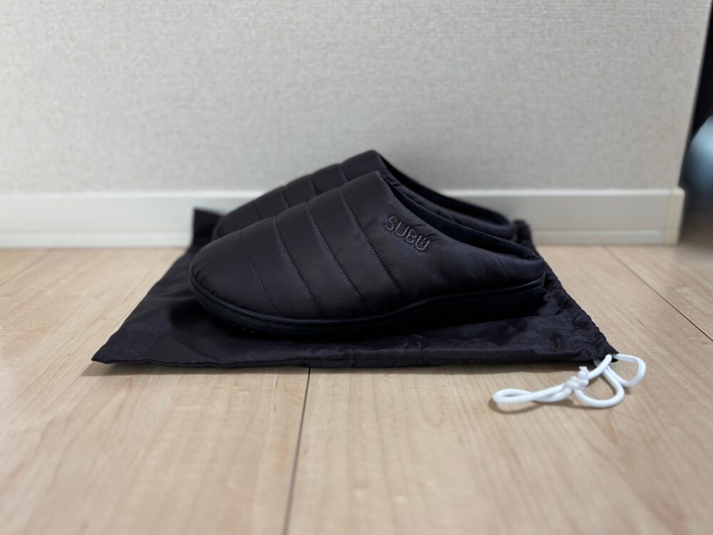 SUBU 冬用サンダル(F-LINE STEEL GRAY)正面