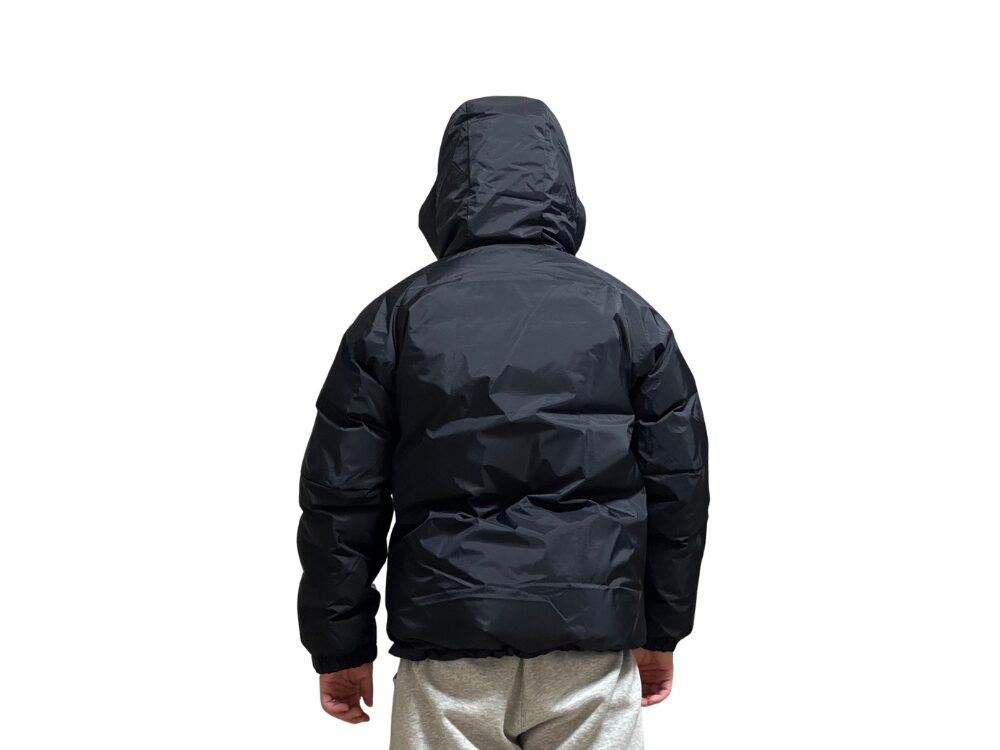 NANGAオーロラテックス ダウンジャケットのフード着用時の背面の画像