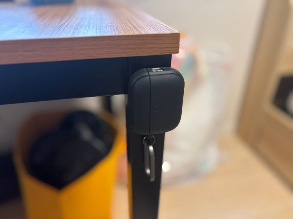 Ringke Onyx Magnetic AirPods Pro 3用ケースのマグネット力の画像