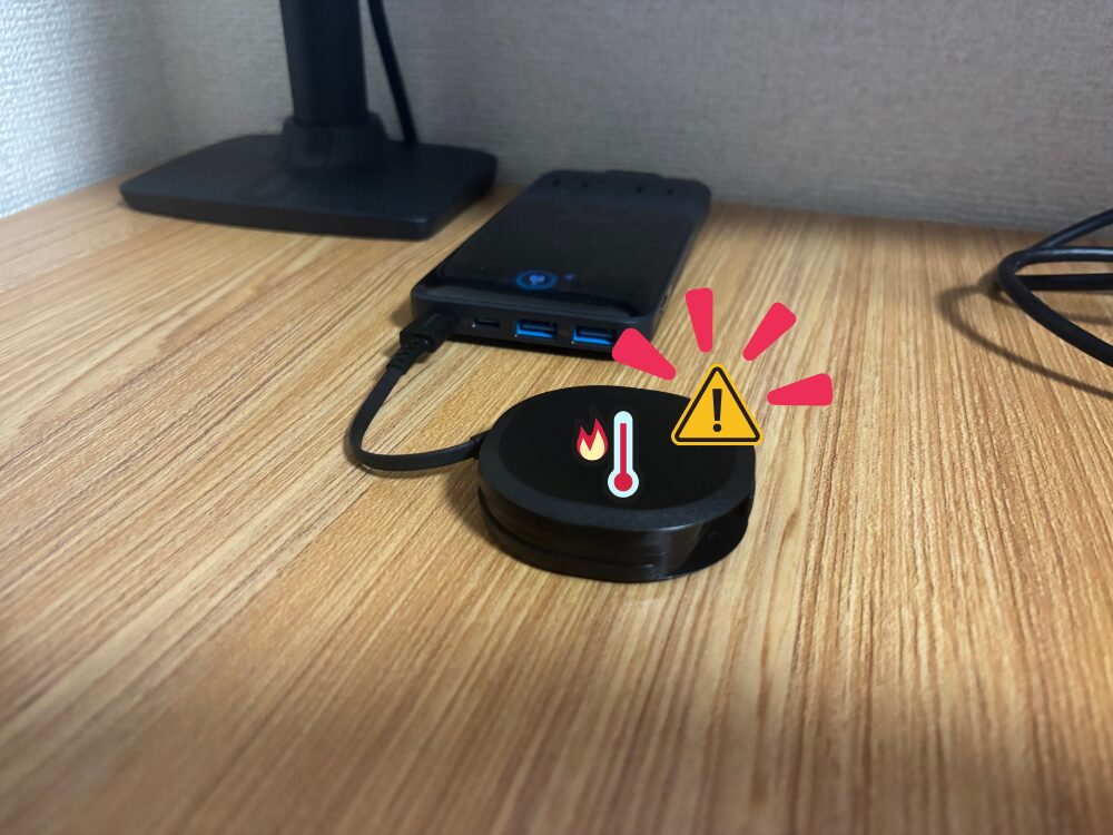 オウルテック 片引き巻取り式 Type-Cケーブル「katamaki」　高熱　画像