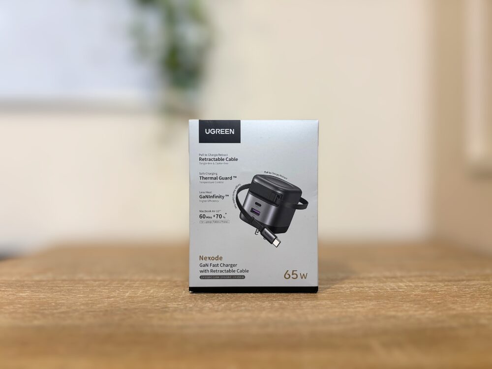 UGREEN Nexode 巻き取り式 USB-Cケーブル 開封前　画像