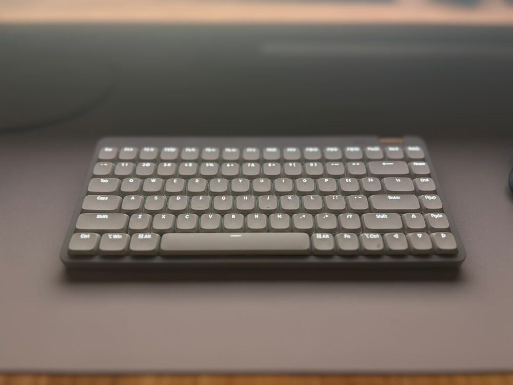 Lofree flow Lite 84　バックライト　画像