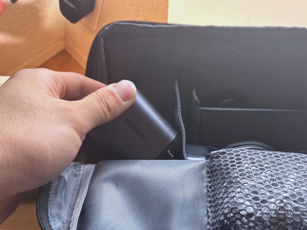 UGREEN Nexode 巻き取り式 USB-Cケーブル 収納　画像