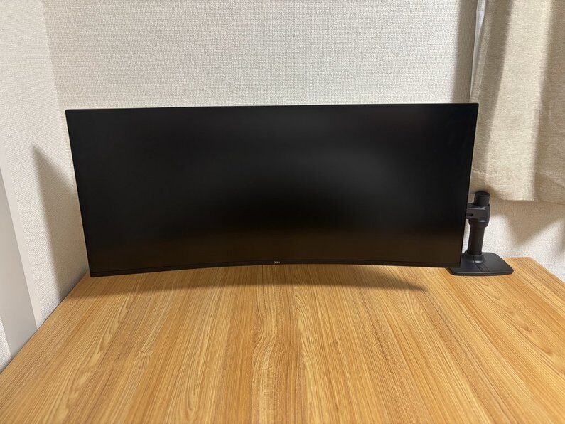 エルゴトロン LX　モニタ取り付け後　画像