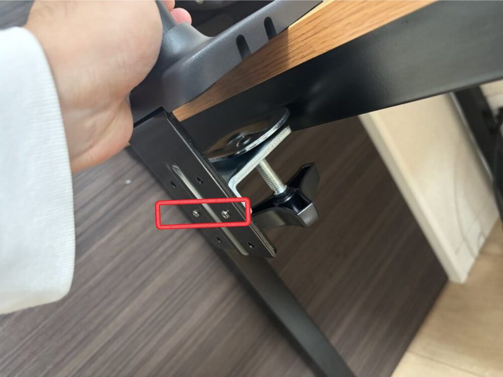 エルゴトロン LX　クランプ　注意点